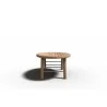 Hi Teak Furniture Daniele Teak Outdoor Table - Side - Hi Teak Furniture Daniele Teak Outdoor Table - Side