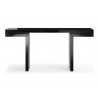 Delaney Console In High Black - Front
