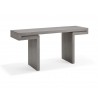 Delaney Console In Gray - Angled