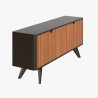 Greenington Sonoma Sideboard, Amber - Front Side Angle