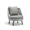 Whiteline Modern Living Koala Swivel Chair - Angled