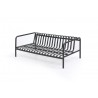 Andrea Outdoor 4-Piece Set in Blue-Love seat 4
