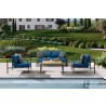Whiteline Modern Living Andrea 4-Piece Outdoor Collection - Lifestyle