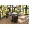 Outdoor Greatroom Company Grand Colonial Dining Fire Pit Table - Lifestyle