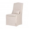 Colette Dining Chair - Bisque - Angled