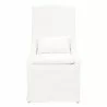 Colette Dining Chair - Livesmart Peyton Pearl - Front - Colette Dining Chair - Livesmart Peyton Pearl - Front