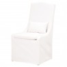 Colette Dining Chair - Livesmart Peyton Pearl - Angled View