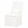 Colette Dining Chair - Livesmart Peyton Pearl - Angled View - Colette Dining Chair - Livesmart Peyton Pearl - Angled View