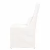 Colette Dining Chair - Livesmart Peyton Pearl - Side - Colette Dining Chair - Livesmart Peyton Pearl - Side