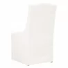 Colette Dining Chair - Livesmart Peyton Pearl - Back Angle - Colette Dining Chair - Livesmart Peyton Pearl - Back Angle