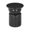 Colombo Side Table in Black - Angled