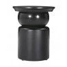 Colombo Side Table in Black - Front