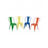 Industrial Chair Clearcoat and Solid Colors - Color Variations