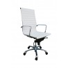 J&M Furniture Comfy High Back Office Chair  White
