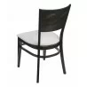 Florida Seating European Beechwood Wood Dining Chair - CON-01S - Back - Florida Seating European Beechwood Wood Dining Chair - CON-01S - Back