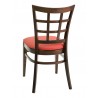 European Beechwood Wood Dining Chair - CON-03S - Back