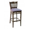 European 40.5" Beech Wood Barstool - Mahogany