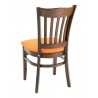 European Beechwood Wood Dining Chair - CON-06S - Back Angled