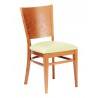 European Beechwood Wood Dining Chair - CON-11S - Walnut