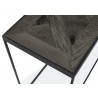 Home Again Console Table Carbon - Table Edge