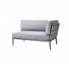 Cane-Line Conic 2-Seater Sofa Module Left