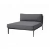 Cane-Line Conic daybed module, Cane-line AirTouch - grey - Cane-Line Conic daybed module, Cane-line AirTouch - grey