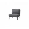 Cane-Line Conic single seater module, Cane-line AirTouch - grey - Cane-Line Conic single seater module, Cane-line AirTouch - grey