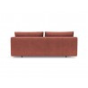 Innovation Living Conlix Sofa Bed Smoked Oak - Codufine Rust - Back View