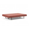 Innovation Living Conlix Sofa Bed - Cordufine Rust Folded 