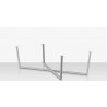 Source Furniture Contemporary Flat X 143 Style Dining Table Base