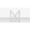 Source Furniture Contemporary Square X Style Bar Table Base Side