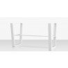 Source Furniture Contemporary U Bar Table Base Front Angle