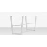 Source Furniture Contemporary U Bar Table Base Other Side Angle