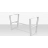 Source Furniture Contemporary U Bar Table Base Top Angle