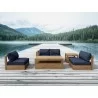 Anderson Teak Copacabana 5 Pieces Modular Deep Seating Set-152  - Anderson Teak Copacabana 5 Pieces Modular Deep Seating Set-152 