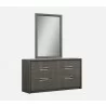 J&M Furniture Copenhagen Dresser & Mirror - J&M Furniture Copenhagen Dresser & Mirror