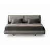 iving Raphael King Bed in Light Gray-front view 1 - iving Raphael King Bed in Light Gray-front view 1