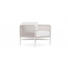 Azzurro Corsica Club Chair In Cloud Cushion - Angled