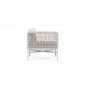 Azzurro Corsica Club Chair In Cloud Cushion - Side