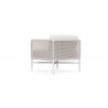 Azzurro Corsica Club Chair In Cloud Cushion - Back Angled