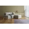 Innovation Living Cornila Ottoman 579 - Kenya, Gravel - Innovation Living Cornila Ottoman 579 - Kenya, Gravel
