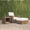 Sunset West Coronado Club Chair in Canvas Skyline with Self Welt - Lifestyle  - Sunset West Coronado Club Chair in Canvas Skyline with Self Welt - Lifestyle 