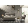 J&M Furniture Cortina Platform Bed In Taupe Finish
