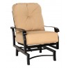 Woodard Cortland Cushion Spring Lounge Chair - Angled