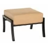 Woodard Cortland Cushion / Nico Ottoman - Angled - Woodard Cortland Cushion / Nico Ottoman - Angled