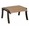 Woodard Cortland Padded Sling Ottoman - Angled - Woodard Cortland Padded Sling Ottoman - Angled