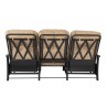 Woodard Cortland Cushion Recliner Sofa - Back View
