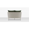 Source Outdoor Furniture Cosmo Aluminum Loveseat back