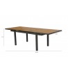 Bellini Home and Garden Essence Dining Table - Extended - Dimensions