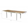 Bellini Home and Garden Essence Dining Table - Extended - Dimensions